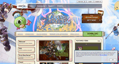 Desktop Screenshot of grandfantasia.aeriagames.com