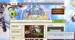 Desktop Screenshot of fr.grandfantasia.aeriagames.com