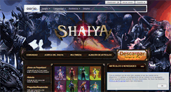 Desktop Screenshot of lat.shaiya.aeriagames.com