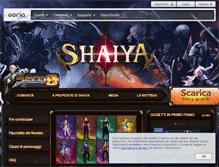 Tablet Screenshot of it.shaiya.aeriagames.com