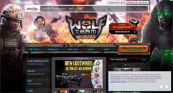 Desktop Screenshot of de.wolfteam.aeriagames.com